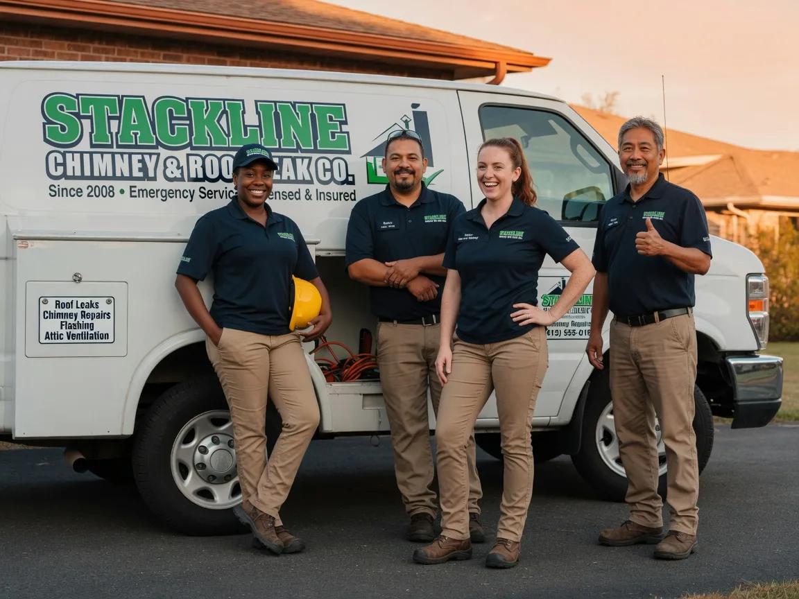 Chimney flashing repair company in Oral, SD
